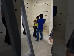 উল্লম্ব চুল্লি নির্মাণ সামগ্রী অগ্নি প্রতিরোধের পরীক্ষা