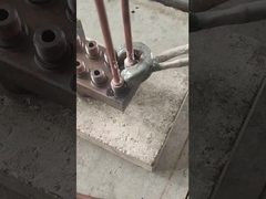 পোর্টেবল কপার পাইপ ওয়েল্ডিং মেশিন, 25KW 50A ইন্ডাকশন হিটিং মেশিন