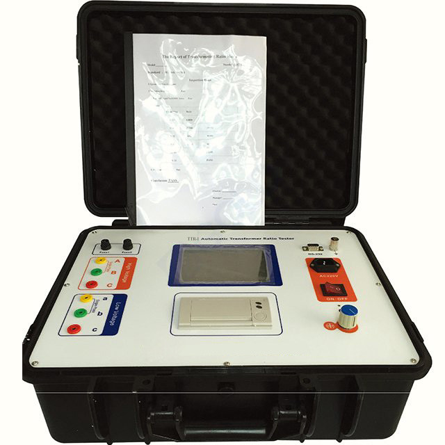 জেড প্রকার ট্রান্সফরমার ঘূর্ণন অনুপাত মিটার 7kg 1 - 10000 অনুপাত পরিমাপের পরিসীমা