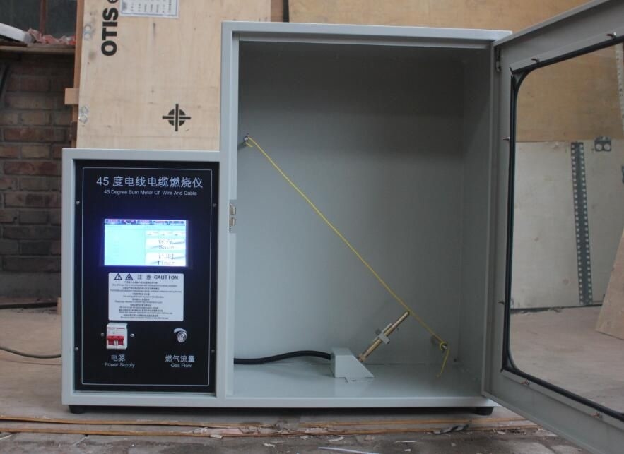 ল্যাব ফায়ার পরীক্ষার সরঞ্জাম Iso 6722-1 60v / 600v একক কোর ওয়্যার সঙ্গে