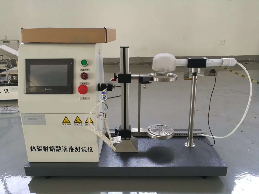 NF P92-505 অগ্নি পরীক্ষার সরঞ্জাম তাপীয় বিকিরণ Melting উপকরণ জন্য ড্রিপিং পরীক্ষার যন্ত্র