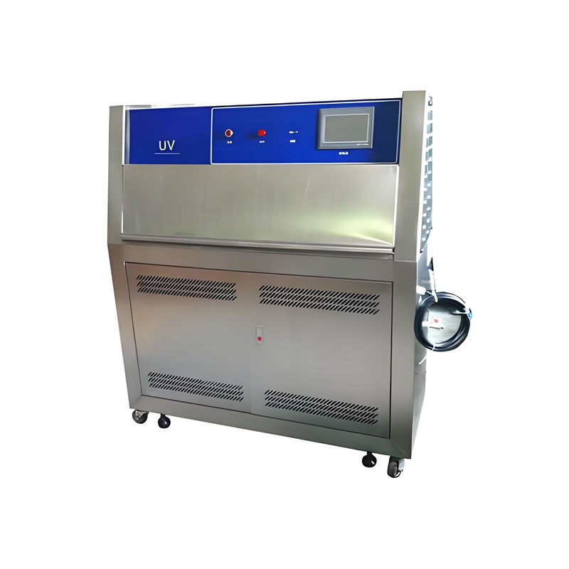 ল্যাব প্রোগ্রামযোগ্য ডিজিটাল ইউভি এক্সিলারেটেড এজিং টেস্ট চেম্বার ২২০ভি ইলেকট্রনিক পাওয়ার ১ বছরের ওয়ারেন্টি প্লাস্টিক গ্লাস কনস্ট্রাকশন