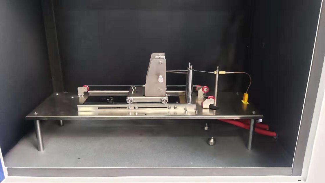 আলো নিভে যাওয়া এবং জ্বলন সময় ধরে রাখা GWIT শিখাযোগ্যতা GWFI IEC 60695-2-11 অনুবর্তী গ্লো ওয়্যার পরীক্ষক সহ