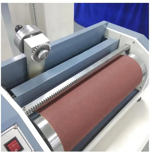 DIN ঘর্ষণ পরীক্ষা মেশিন ISO 4649 সঙ্গতিপূর্ণ টেক্সটাইল পরীক্ষার যন্ত্র, ফলাফল গণনা করার জন্য