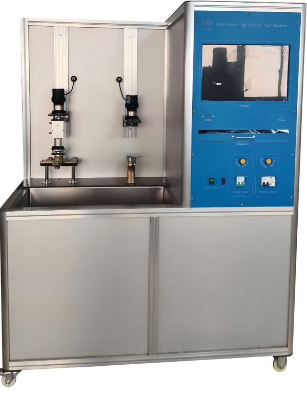 EN817 পেশাদার কল সুইচ লাইফ টেস্টার, গরম সঙ্গে স্বয়ংক্রিয় জল সঞ্চালন, কল স্থায়িত্ব মূল্যায়ন জন্য 2-স্টেশন একযোগে পরীক্ষা