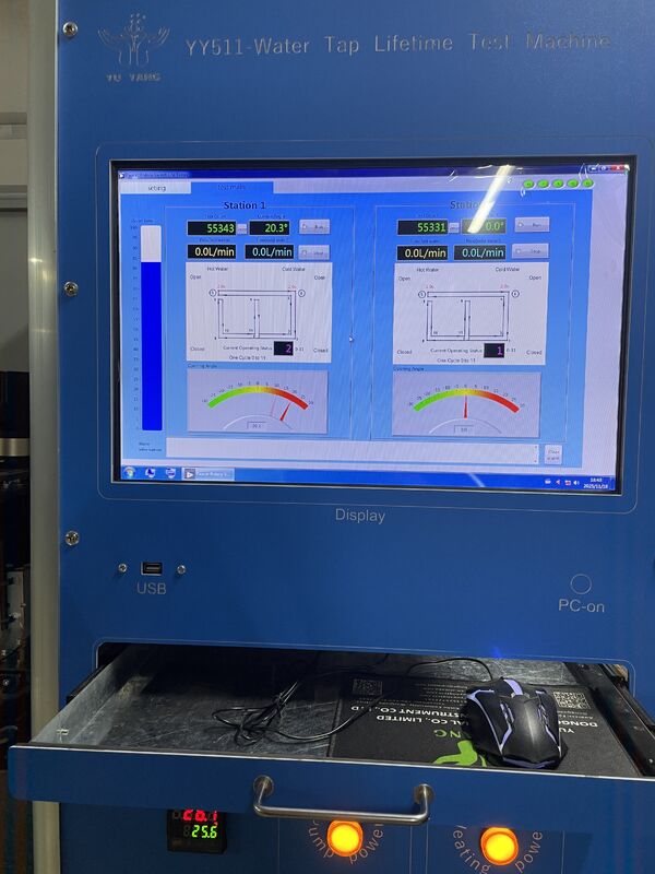 নিয়ন্ত্রিত গতি (০-১৫/মিনিট) এবং স্টেইনলেস স্টিল নির্মাণ সহ EN817 কম্পিউটার-নিয়ন্ত্রিত কল লাইফ সাইকেল টেস্টিং মেশিন