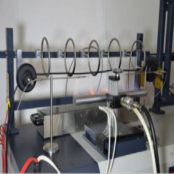 IEC 60331, BS 6387, EN 50200 ইলেকট্রিক ক্যাবল সার্কিট ইন্টিগ্রিটি বার্ন টেস্ট ডিভাইস ফায়ার শক ওয়াটার স্প্রে টেস্ট