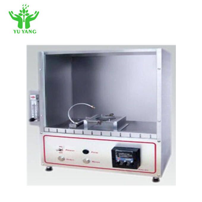 ASTM D4151 কম্বল দাহ্যতা পরীক্ষক ৭০মিমিx৭০মিমি নমুনা এবং ১৬মিমি শিখার দৈর্ঘ্য সহ অগ্নি পরীক্ষা সরঞ্জাম