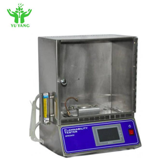 ASTM D4151 কম্বল দাহ্যতা পরীক্ষক ৭০মিমিx৭০মিমি নমুনা এবং ১৬মিমি শিখার দৈর্ঘ্য সহ অগ্নি পরীক্ষা সরঞ্জাম