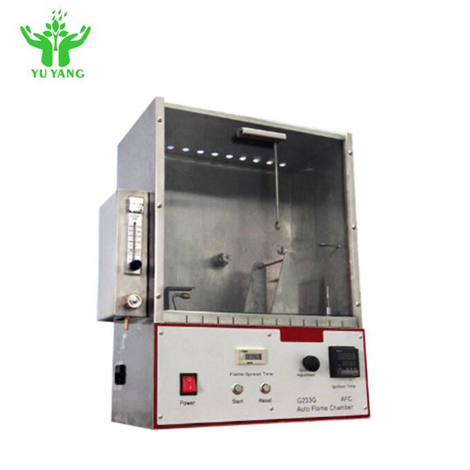 ASTM D4151 কম্বল দাহ্যতা পরীক্ষক ৭০মিমিx৭০মিমি নমুনা এবং ১৬মিমি শিখার দৈর্ঘ্য সহ অগ্নি পরীক্ষা সরঞ্জাম