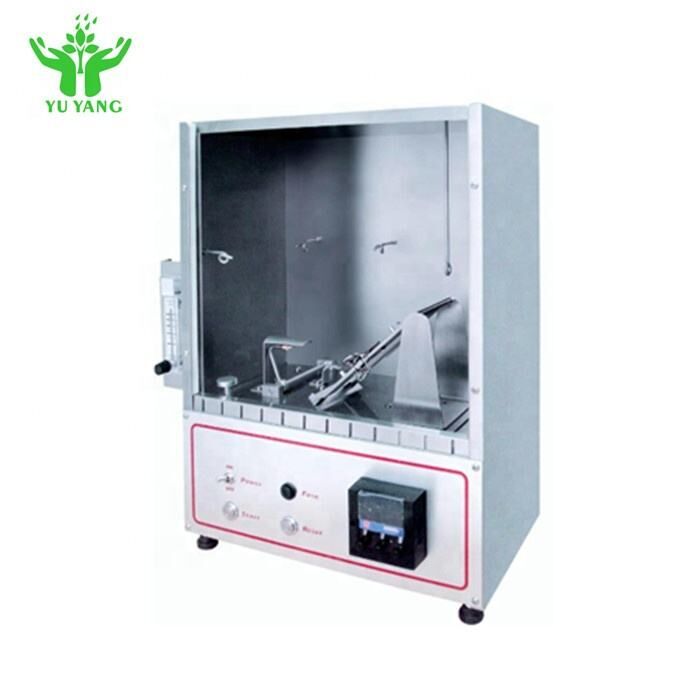 ASTM D4151 কম্বল দাহ্যতা পরীক্ষক ৭০মিমিx৭০মিমি নমুনা এবং ১৬মিমি শিখার দৈর্ঘ্য সহ অগ্নি পরীক্ষা সরঞ্জাম
