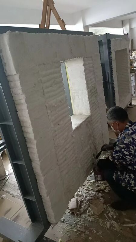 ১২০০ °C তাপমাত্রা এবং মডুলার নির্মাণ সহ ISO ৮৩৪ অনুবর্তী উল্লম্ব অগ্নি প্রতিরোধ পরীক্ষা চুল্লি