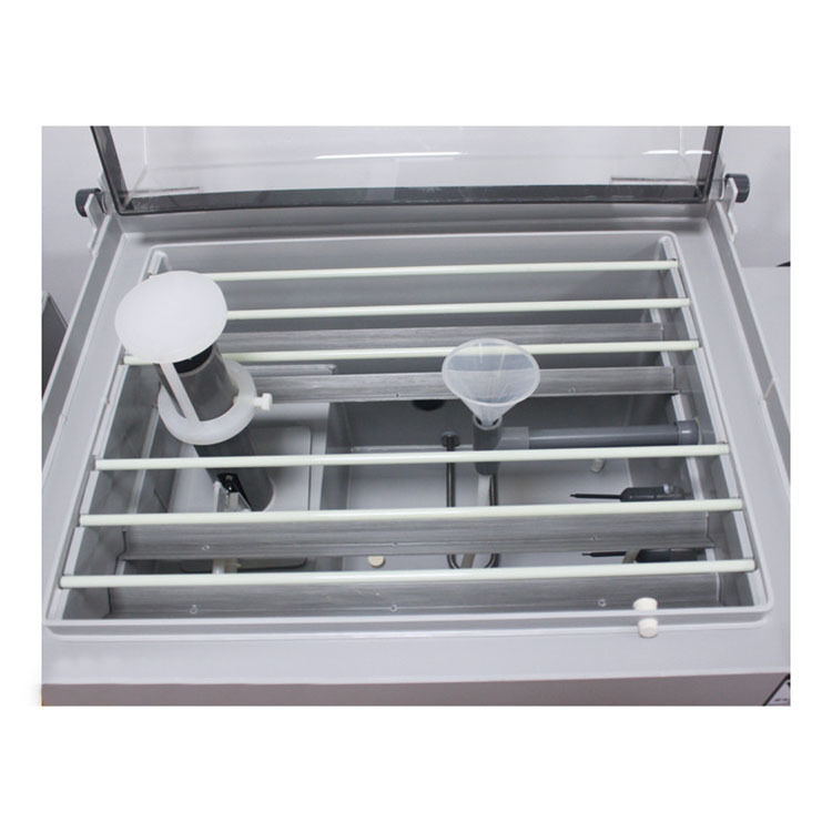 অর্থনৈতিক স্টেইনলেস স্টিল স্বয়ংক্রিয় শিল্প লবণ স্প্রে পরীক্ষক মেশিন ASTM স্ট্যান্ডার্ড ইলেকট্রনিকভাবে ল্যাব ব্যবহার ক্ষয় পরীক্ষার জন্য