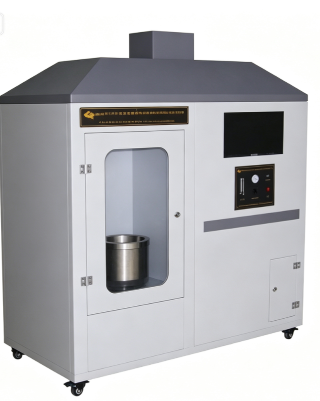 প্লাস্টিক রাবার ইলেকট্রনিক উপকরণের জন্য 0–500°C পরীক্ষা তাপমাত্রা, সামঞ্জস্যযোগ্য বায়ুপ্রবাহ এবং ±1°C তাপমাত্রা নির্ভুলতা সহ UL94 দাহ্যতা পরীক্ষক