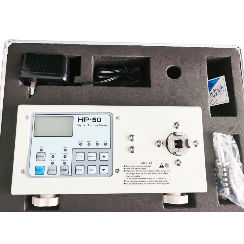 HP-50 মোটর পরীক্ষক বৈদ্যুতিক ব্যাচ বৈদ্যুতিক ড্রিল উচ্চ নির্ভুলতা সুইচিং ডিজিটাল টর্ক মিটার