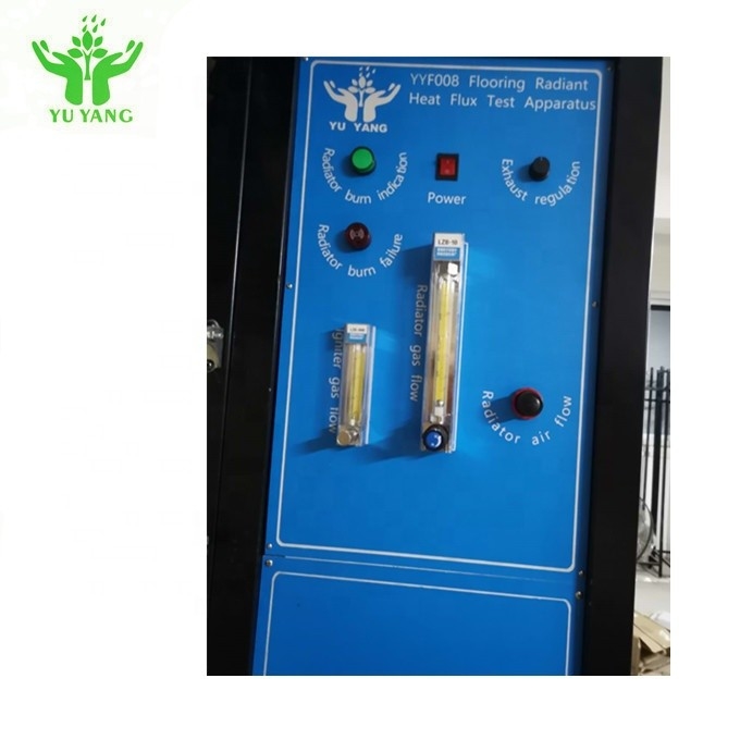 ASTM E648 ফ্লেম রিটার্ডেন্ট টেস্ট, 120 মিমি ফ্লোরিং রেডিয়েন্ট হিট ফ্লাক্স ফায়ার টেস্টিং ইকুইপমেন্ট