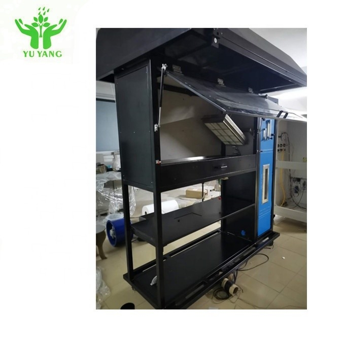 ASTM E648 ফ্লেম রিটার্ডেন্ট টেস্ট, 120 মিমি ফ্লোরিং রেডিয়েন্ট হিট ফ্লাক্স ফায়ার টেস্টিং ইকুইপমেন্ট