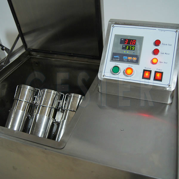 ISO ক্যানিস্টার 550ml AATCC 61 কালার ফাস্টনেস টেস্টার এক্সিলারেটেড লন্ডারোমিটার