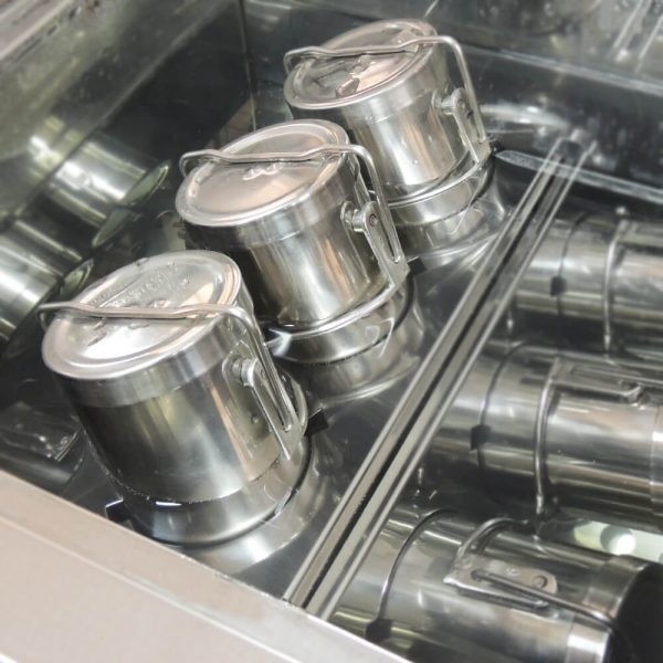 ISO ক্যানিস্টার 550ml AATCC 61 কালার ফাস্টনেস টেস্টার এক্সিলারেটেড লন্ডারোমিটার