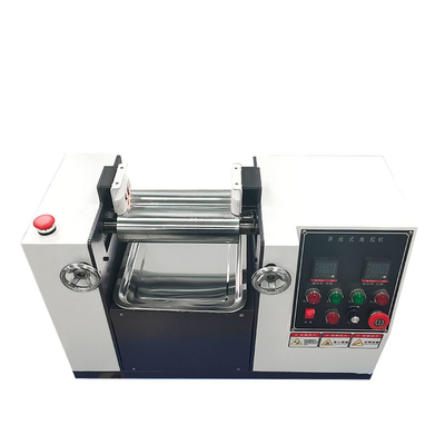 ল্যাবরেটরি রাবার মিক্সিং মেশিন 380V 50HZ ওপেন টাইপ টু রোল মিল সরঞ্জাম