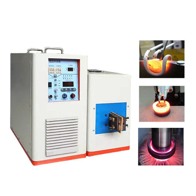 25 KW উচ্চ ফ্রিকোয়েন্সি গরম করার মেশিন ইনডাকশন গরমকারী ঢালাই তামা পাইপ তারের