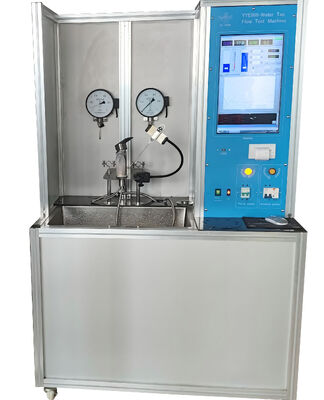 EN817 Water Tap Flow Tester - PLC Controlled Faucet Flow Rate Testing Equipment with Thermal Printer & 304 Stainless Steel Construction