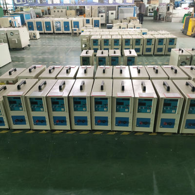 ধাতুর জন্য 25kw উচ্চ ফ্রিকোয়েন্সি ইন্ডাকশন হিটিং মেশিন 0.06-0.12Mpa